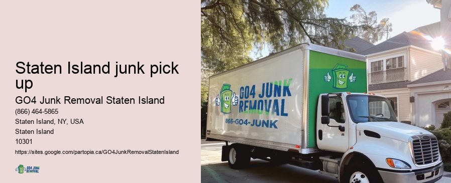 Staten Island junk pick up residential waste removal