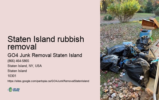 Bulk trash removal Staten Island rubbish removal