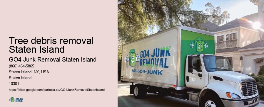 Furniture removal Tree debris removal Staten Island