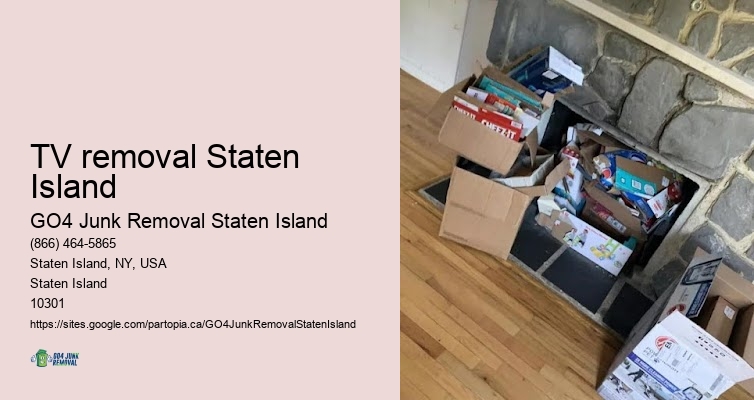 Construction cleanup TV removal Staten Island